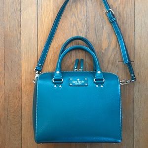 Kate Spade Teal Wellesley Bag crossbody or satchel
